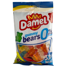 Желейні цукерки ведмедики Gummy Bears Damel 100g без цукру, без глютену