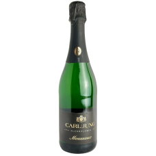 Вино безалкогольне ігристе напівсухе біле Mousseux Carl Jung 0.75l