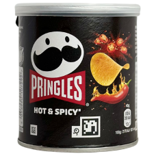 Картопляні чіпси Pringles Hot & Spicy з гострим та пряним смаком 40g
