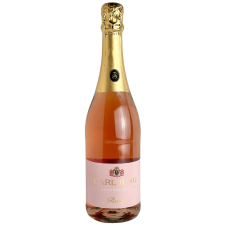 Вино безалкогольне ігристе сухе рожеве  Rose Carl Jung 0.75l