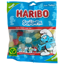 Желейні цукерки смурфики Schlumpfe Haribo 175g