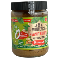 Арахісова паста без цукру Peanut Butter Natural 100% Monterico 500g