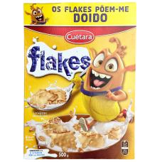 Готовий сніданок кукурудзяні пластівці в хрумкому печиві Cuetara Choco Flakes 500g