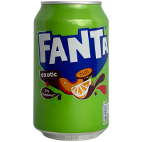 Напій газований мультифрукт Фанта Fanta Exotic 330ml