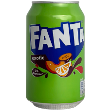 Напій газований мультифрукт Фанта Fanta Exotic 330ml