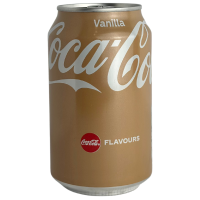 Напій сильногазований з ванілюю Кока Кола Vanilla Coca Cola 330ml