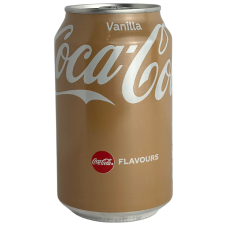 Напій сильногазований з ванілюю Кока Кола Vanilla Coca Cola 330ml