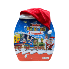 Адвент-календар з шапкою Kinder uberraschung & friends Ferrero 370 g