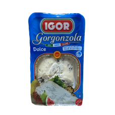 Сир горгондзола з блакитною пліснявою Gorgonzola dolce Igor 150g