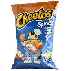 Кукурудзяні снеки з смаком сиру та кетчупу spirals Cheese with ketchup Cheetos 110g