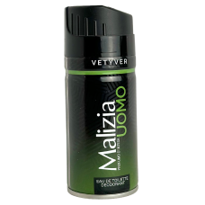 Дезодорант спрей для тіла чоловічий Vetyver Malizia uomo150ml