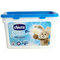 Капсули для прання дитячого одягу Sensitive 0m+ Chicco 16шт