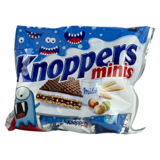 Вафлі Кнопперс Knoppers minis 200g