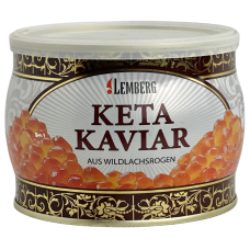 Лососева ікра кети Keta kaviar Lemberg 500g