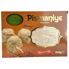 Турецькі ласощі пішманіє з какао Pismaniye Amanti 240 g