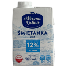 Вершки 12% Mleczna Dolina 500 ml