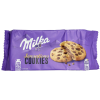Печиво з рідкою шоколадною начинкою Sensations Cookie Milka 156 g