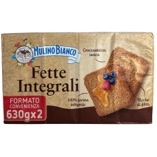 Тости цільнозернові Fette Biscottate Integrali Mulino Bianco Barilla 630g