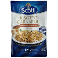 Різотто з білими грибами Risotto Porcino Scotti 210g