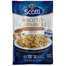 Різотто з білими грибами Risotto Porcino Scotti 210g