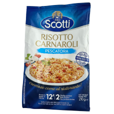 Різотто з морепродуктами Risotto Frutti di Mare Scotti 210g
