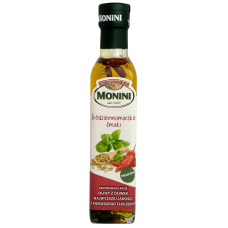 Олія оливкова з базиліком та перцем чілі Olio Extra Vergine di Oliva Srodziemnorskie Smaki Monini 250ml