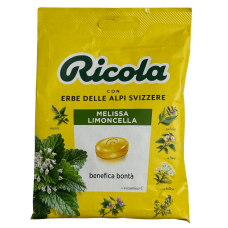 Льодяники  Ricola Melissa Limoncella Меліса лимонна
