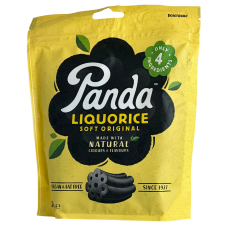 Желейні цукерки з лакрицею Original Liquorice Panda 240 g
