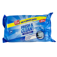 Вологі серветки для загального прибирання Океан 80шт multi-surface wipes W5
