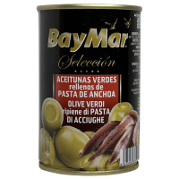 Зелені оливки з анчоусом BayMar 300g