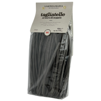Макарони tagliatelle al nero di seppia L'antica Madia 500g