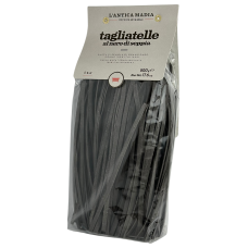 Макарони tagliatelle al nero di seppia L'antica Madia 500g