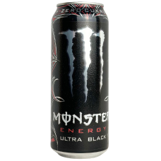 Напій енергетичний без цукру Monster Energy Ultra Black 500ml