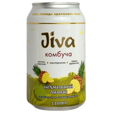 Комбуча Jiva неХмільний Ананас жб 330ml
