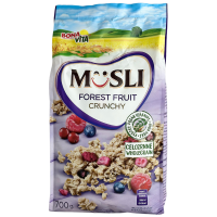 Мюслі з лісовими ягодами Musli foredt fruit crunchy Bona Vita 700g