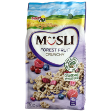 Мюслі з лісовими ягодами Musli foredt fruit crunchy Bona Vita 700g