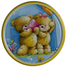Печиво в жестяній коробці Teddy bears 300 g