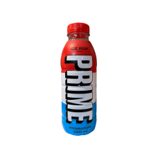 Негазований ізотонічний напій зі смаком вишні, лайму та малини Prime Ice Pop 500ml