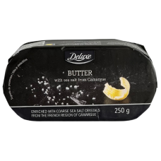 Вершкове масло з морською сіллю Deluxe Butter 250g