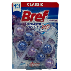 Освіжувач в унітаз Bref power activ lawenda 2*50g