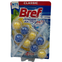Освіжувач в унітаз Bref power activ Lemon 2*50g