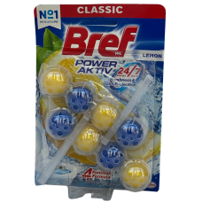 Освіжувач в унітаз Bref power activ Lemon 2*50g