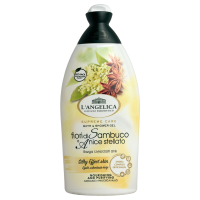 Гель для душу з ароматом анісу та бузину fiori di sambuco e anice L'angelica 500ml