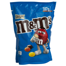 Драже M&M’s з хрусткою начинкою Crispy 187g