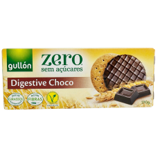 Печиво без цукру з темним шоколадом Zero Sin azucares Digestive Choco 270г Gullon