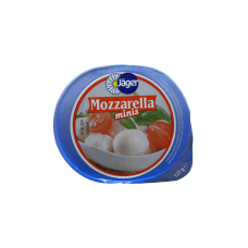 Сир Моцарела Mini Mozzarella Jager 125g