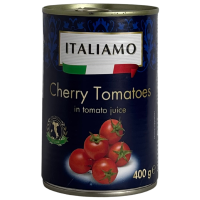Помідори черрі в томатному соці в жб Cherry Tomatoes in tomato juice Italiamo 400ml
