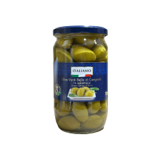 Зелені оливки з кісточою Italiamo Olive Nocellara 700г