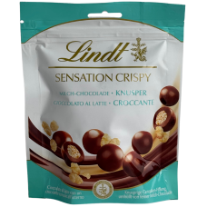Злакові драже в молочному шоколаді Lindt Sensation Crispy Milch 140г