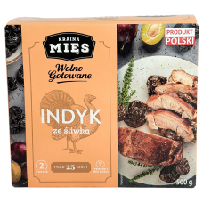 Філе індика Kraina Mies з чорносливом 500g